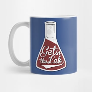 Get in the Lab - Flask Mug